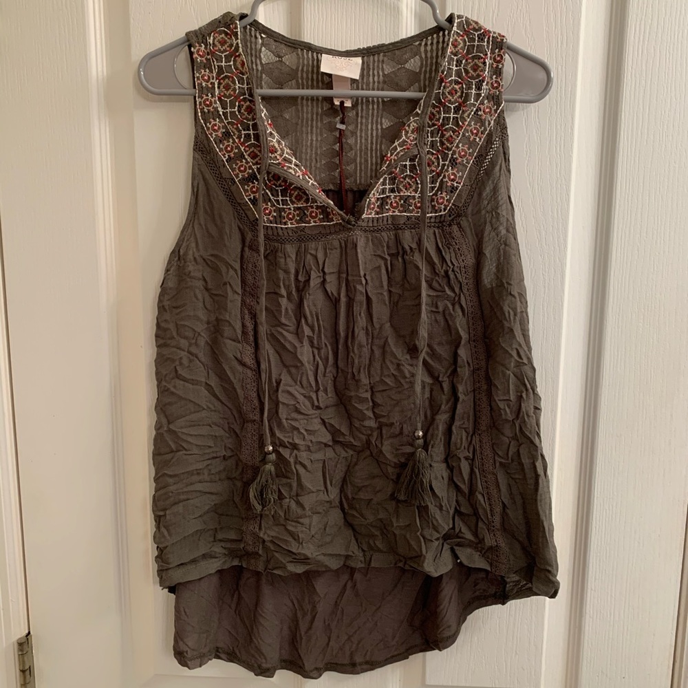 NWT boho tank top